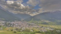 Archiv Foto Webcam Bormio: Blick auf die Stelvio Abfahrt 17:00