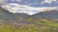 Archiv Foto Webcam Bormio: Blick auf die Stelvio Abfahrt 13:00