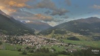 Archiv Foto Webcam Bormio: Blick auf die Stelvio Abfahrt 19:00