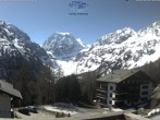 Archived image Webcam Hotels Marmottes, Arolla 09:00