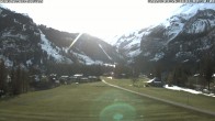 Archived image Webcam Kandersteg (Bernese Oberland): Hotel Bernerhof 07:00