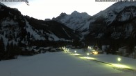 Archived image Webcam Kandersteg (Bernese Oberland): Hotel Bernerhof 06:00