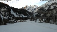 Archived image Webcam Kandersteg (Bernese Oberland): Hotel Bernerhof 09:00