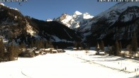 Archived image Webcam Kandersteg (Bernese Oberland): Hotel Bernerhof 11:00