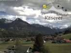 Archiv Foto Webcam Fischen: Hotel Garni Kaserer 15:00