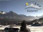 Archiv Foto Webcam Fischen: Hotel Garni Kaserer 13:00