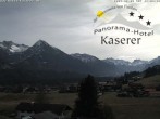 Archiv Foto Webcam Fischen: Hotel Garni Kaserer 11:00