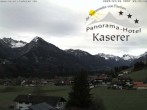 Archiv Foto Webcam Fischen: Hotel Garni Kaserer 01:00