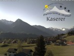 Archiv Foto Webcam Fischen: Hotel Garni Kaserer 07:00
