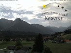 Archiv Foto Webcam Fischen: Hotel Garni Kaserer 09:00