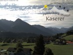 Archiv Foto Webcam Fischen: Hotel Garni Kaserer 07:00