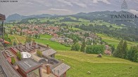 Archiv Foto Webcam Fischen: Blick vom Hotel Tanneck 12:00