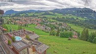 Archiv Foto Webcam Fischen: Blick vom Hotel Tanneck 13:00