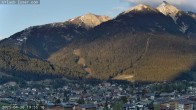 Archiv Foto Webcam Seefeld: Panorama Apartment Isser 19:00