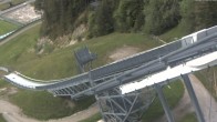 Archiv Foto Webcam Sprungschanze Seefeld 10:00