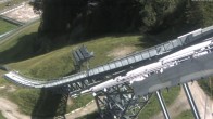 Archiv Foto Webcam Sprungschanze Seefeld 09:00