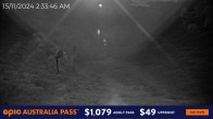 Archived image Webcam Hotham: Snake Gully 01:00