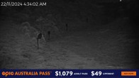 Archiv Foto Webcam Hotham Alpine Resort: Snake Gully 03:00