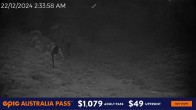 Archived image Webcam Hotham: Snake Gully 01:00