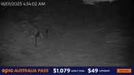 Archiv Foto Webcam Hotham Alpine Resort: Snake Gully 03:00