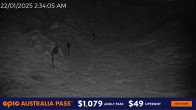 Archived image Webcam Hotham: Snake Gully 01:00