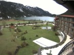 Archived image Webcam Lake Haldensee, &#34;Laterndl Hof&#34; hotel 11:00