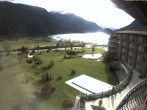 Archived image Webcam Lake Haldensee, &#34;Laterndl Hof&#34; hotel 17:00