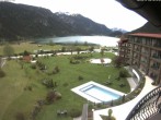 Archived image Webcam Lake Haldensee, &#34;Laterndl Hof&#34; hotel 07:00