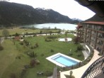 Archived image Webcam Lake Haldensee, &#34;Laterndl Hof&#34; hotel 11:00