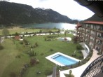 Archived image Webcam Lake Haldensee, &#34;Laterndl Hof&#34; hotel 15:00