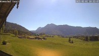 Archived image Webcam Farmhouse Wimmerhof in Inzell 09:00