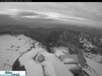 Archived image Webcam Mountain Hut at Säntis 19:00