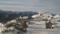 Archived image Webcam The view from the guest house"Feuerkogel" 06:00