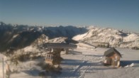 Archived image Webcam The view from the guest house"Feuerkogel" 06:00