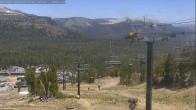 Archiv Foto Webcam Mammoth Mountain: Super Pipe 10:00