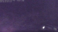 Archived image Webcam Mammoth Mountain - Canyon Lodge 02:00