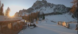 Archiv Foto Webcam 3 Zinnen Dolomiten: Skiberg Haunold 07:00