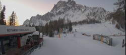 Archiv Foto Webcam 3 Zinnen Dolomiten: Skiberg Haunold 06:00