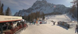 Archiv Foto Webcam 3 Zinnen Dolomiten: Skiberg Haunold 13:00