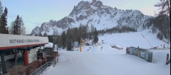 Archiv Foto Webcam 3 Zinnen Dolomiten: Skiberg Haunold 17:00