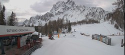 Archiv Foto Webcam 3 Zinnen Dolomiten: Skiberg Haunold 07:00