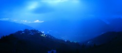 Archiv Foto Webcam Riesneralm: Panorama Skigebiet und Skihütte Hochsitz 03:00