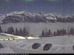 Archiv Foto Webcam Axalp: Blick zum Rothorn 03:00