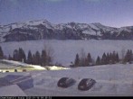 Archiv Foto Webcam Axalp: Blick zum Rothorn 06:00