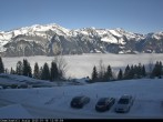 Archiv Foto Webcam Axalp: Blick zum Rothorn 09:00