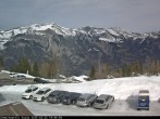 Archiv Foto Webcam Axalp: Blick zum Rothorn 11:00