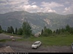 Archiv Foto Webcam Axalp: Blick zum Rothorn 13:00