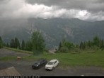 Archiv Foto Webcam Axalp: Blick zum Rothorn 19:00