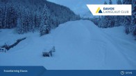 Archiv Foto Webcam Davos: Langlaufloipe Flüelatal 07:00