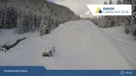 Archiv Foto Webcam Davos: Langlaufloipe Flüelatal 08:00